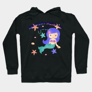 Birthday mermaid girl Hoodie